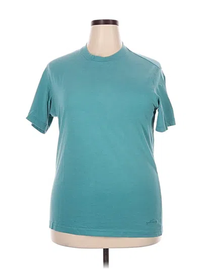 Pre-owned Eddie Bauer Active T-shirt In Blue