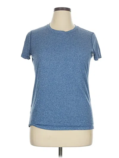 Pre-owned Eddie Bauer Active T-shirt In Blue