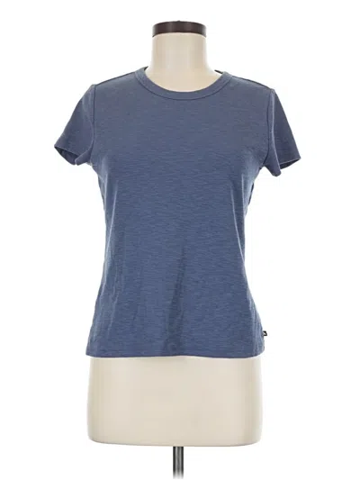 Pre-owned Eddie Bauer Active T-shirt In Blue