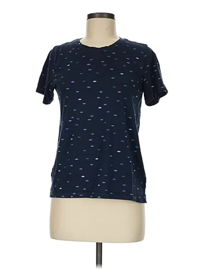 Pre-owned Eddie Bauer Active T-shirt In Blue