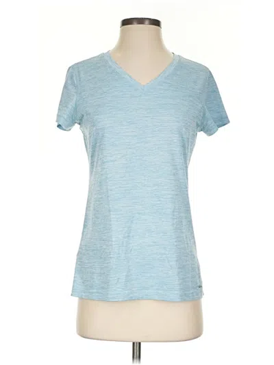 Pre-owned Eddie Bauer Active T-shirt In Blue
