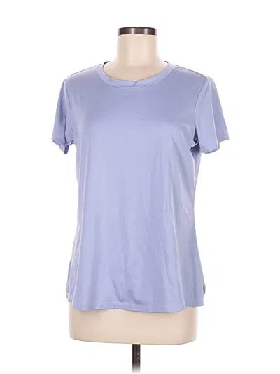 Pre-owned Eddie Bauer Active T-shirt In Blue