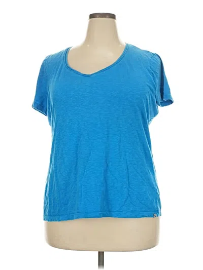 Pre-owned Eddie Bauer Active T-shirt In Blue