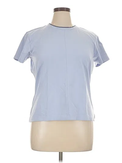 Pre-owned Eddie Bauer Active T-shirt In Blue