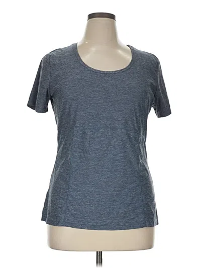 Pre-owned Eddie Bauer Active T-shirt In Gray