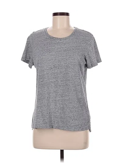 Pre-owned Eddie Bauer Active T-shirt In Gray