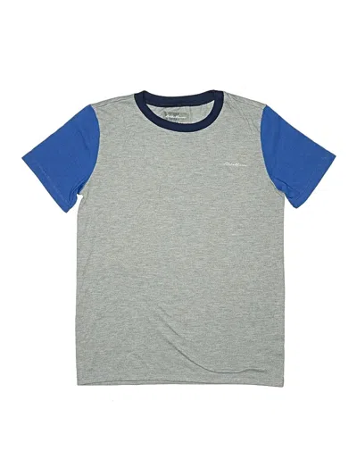 Pre-owned Eddie Bauer Kids' Active T-shirt In Gray