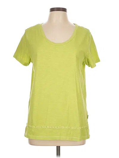 Pre-owned Eddie Bauer Active T-shirt In Green