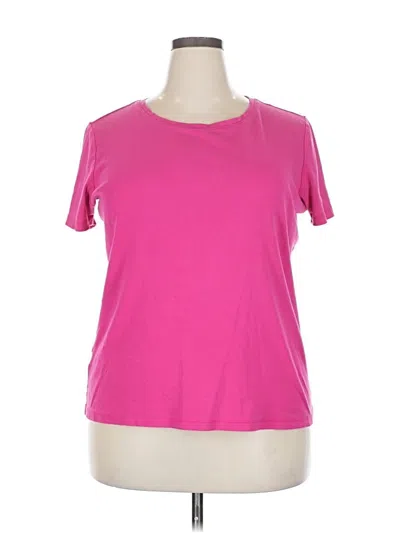 Pre-owned Eddie Bauer Active T-shirt In Pink