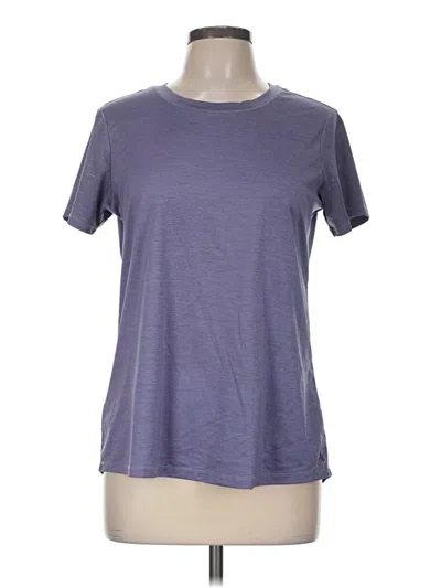 Pre-owned Eddie Bauer Active T-shirt In Purple