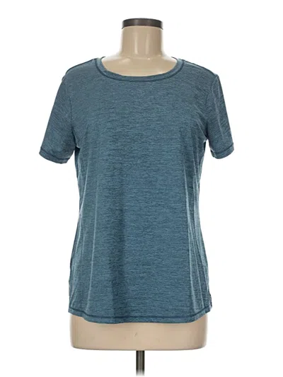 Pre-owned Eddie Bauer Active T-shirt In Teal