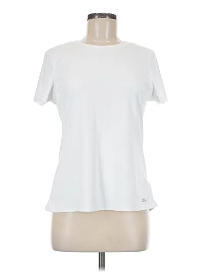 Pre-owned Eddie Bauer Active T-shirt In White