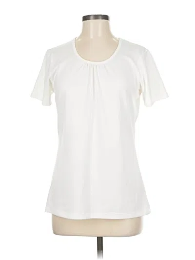 Pre-owned Eddie Bauer Active T-shirt In White