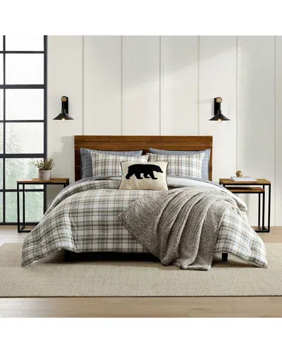 EDDIE BAUER EDDIE BAUER ASHLAND PLAID COTTON COMFORTER SET