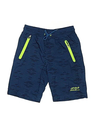 Pre-owned Eddie Bauer Kids' Athletic Shorts In Blue