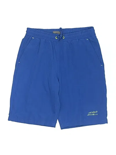 Pre-owned Eddie Bauer Kids' Athletic Shorts In Blue