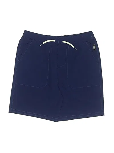 Pre-owned Eddie Bauer Kids' Athletic Shorts In Blue
