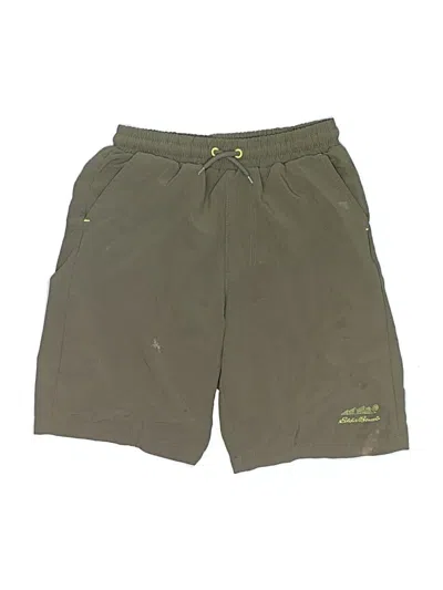 Pre-owned Eddie Bauer Kids' Athletic Shorts In Green