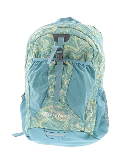 Pre-owned Eddie Bauer Kids' Backpack In Teal