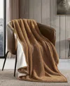Eddie Bauer Bi Colored Sherpa Reversible Throw, 60" X 50"