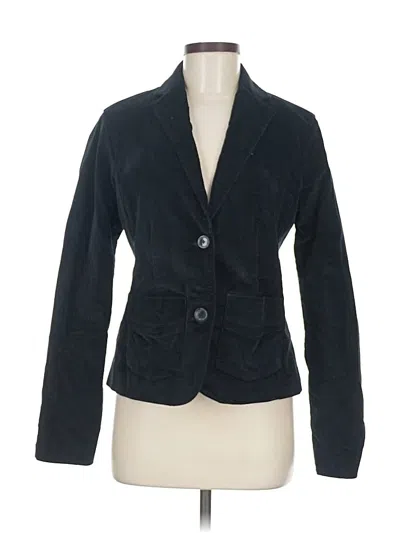 Pre-owned Eddie Bauer Blazer Jacket In Black