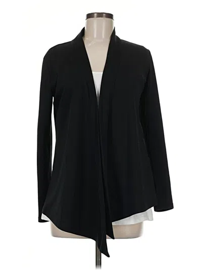 Pre-owned Eddie Bauer Blazer Jacket In Black