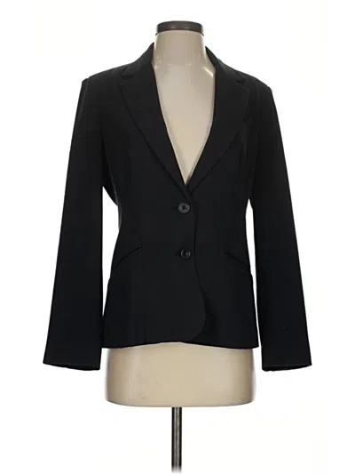 Pre-owned Eddie Bauer Blazer Jacket In Black
