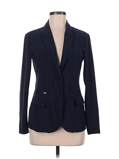Pre-owned Eddie Bauer Blazer Jacket In Blue