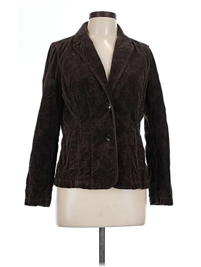 Pre-owned Eddie Bauer Blazer Jacket In Brown