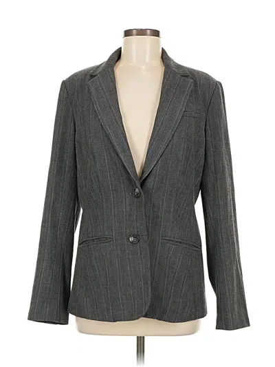 Pre-owned Eddie Bauer Blazer Jacket In Gray