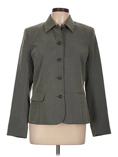 Pre-owned Eddie Bauer Blazer Jacket In Gray