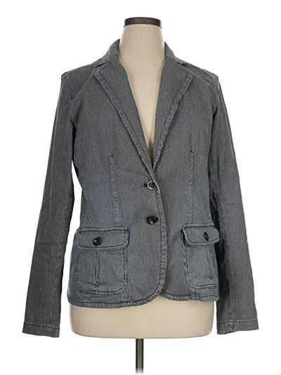 Pre-owned Eddie Bauer Blazer Jacket In Gray