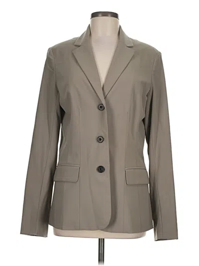 Pre-owned Eddie Bauer Blazer Jacket In Gray
