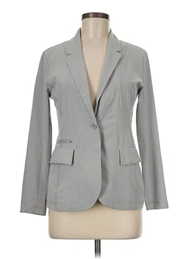 Pre-owned Eddie Bauer Blazer Jacket In Gray
