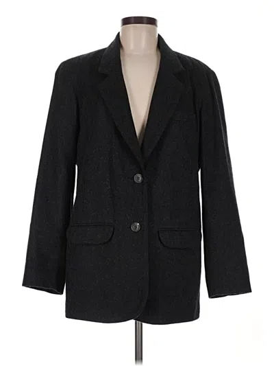 Pre-owned Eddie Bauer Blazer Jacket In Gray