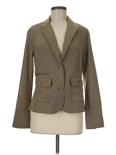 Pre-owned Eddie Bauer Blazer Jacket In Tan