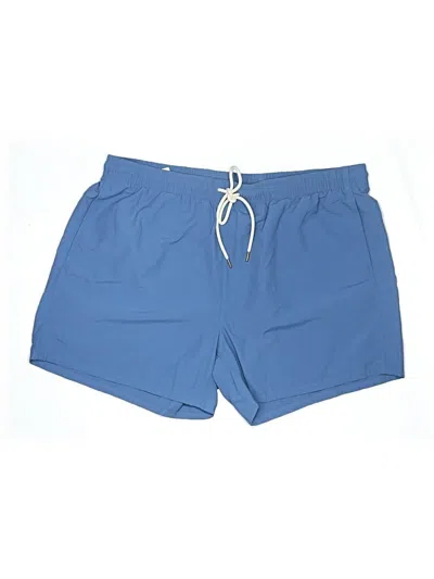 Pre-owned Eddie Bauer Board Shorts In Blue