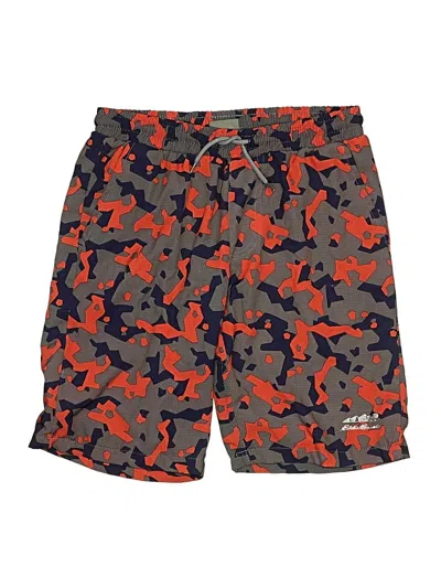 Pre-owned Eddie Bauer Kids' Board Shorts In Orange