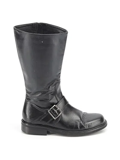 Pre-owned Eddie Bauer Boots In Black