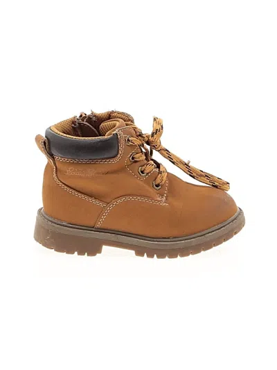 Pre-owned Eddie Bauer Kids' Boots In Tan