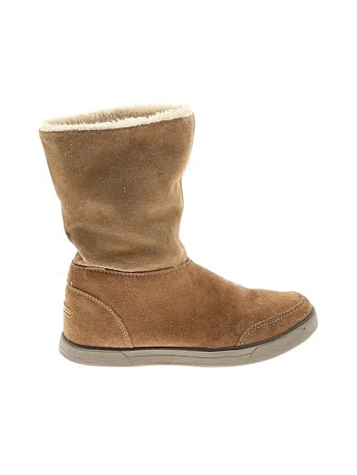 Pre-owned Eddie Bauer Boots In Tan