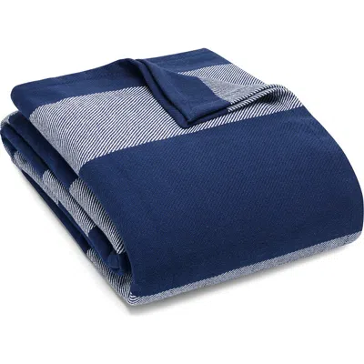 Eddie Bauer Boylston Stripe Blanket In Blue