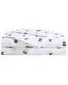 Eddie Bauer 200 Thread Count Buddy Camping Allover Cotton Percale Sheet Set