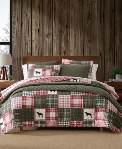 Eddie Bauer Buddy Patchwork Reversible 2-piece Quilt Set, Twin In Multi