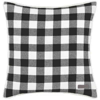 Eddie Bauer Cabin Plaid Flannel Square Throw Pillow In Multi