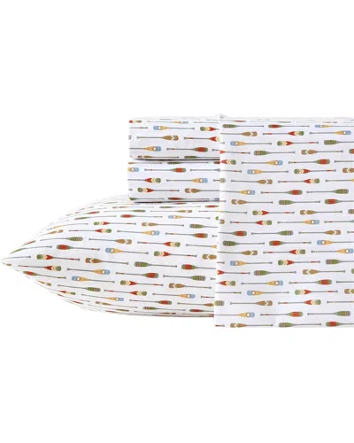 Eddie Bauer Canoe Lake Paddle Temperature Regulating Sheet Set In Neutral