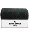 Eddie Bauer Capitol Hill Plaid Boucle Reversible Throw Blanket