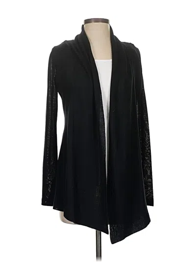 Pre-owned Eddie Bauer Cardigan Sweater In Black