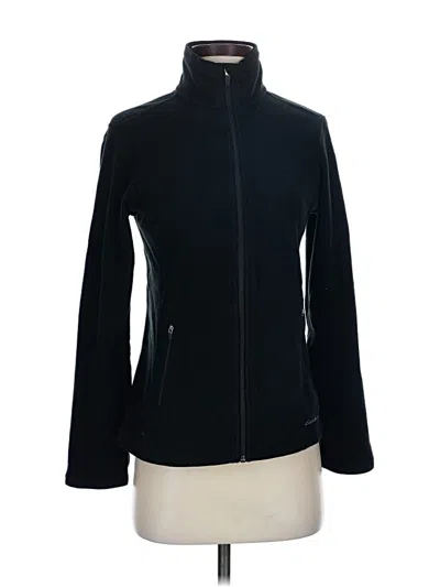 Pre-owned Eddie Bauer Cardigan Sweater In Black