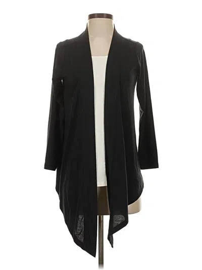 Pre-owned Eddie Bauer Cardigan Sweater In Black